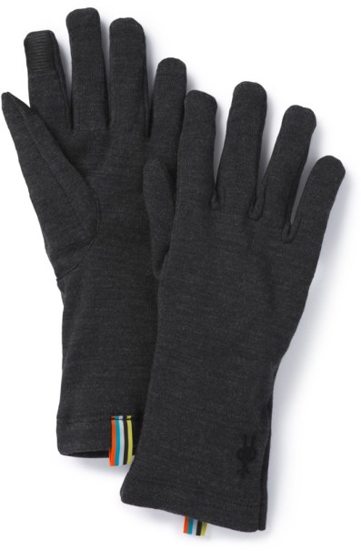 Charcoal Rei Co-op Smartwool Merino 250 Handskar