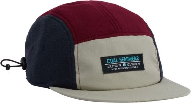 Burgundy Coal The Bridger Fleece 5-panel Cap Rei Co-op