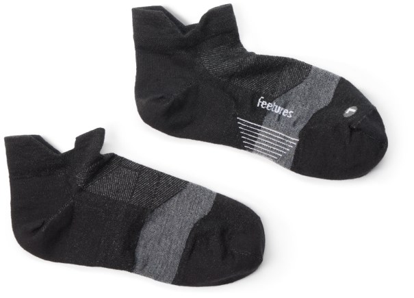 Rei Co-op Feetures Merino 10 Ultralätt No-show Tab Strumpor Kol