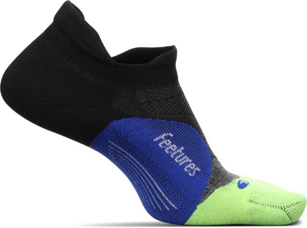 Rei Co-op Feetures Elite Light Kudde No-show Tab Strumpor Svart Neon