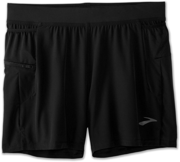 Brooks Sherpa 2-i-1 Shorts Herr 5 Inseam Rei Co-op Svart