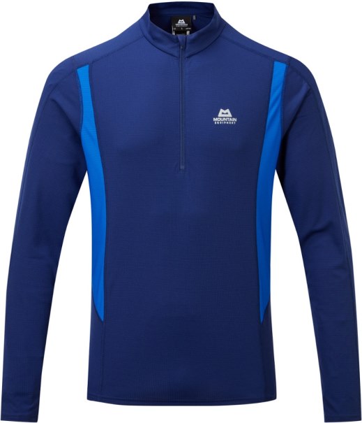 Bergsutrustning Ignis Dragkedja Långärmad T-shirt Herr Blå Rei Co-op