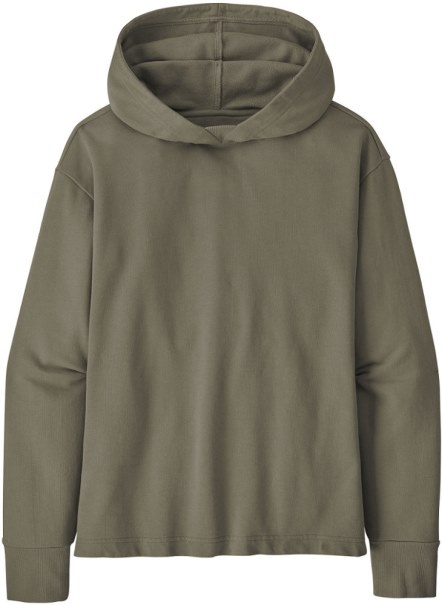 Patagonia Regenerative Essential Hoodie Kvinnor Grön Rei Co-op