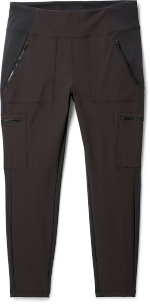Athleta Headlands Hybrid Cargo Ii Tights Dam Plus Storlekar Svart Rei Co-op