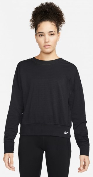 Nike Therma-fit Element Crew Top Dam Svart Rei Co-op