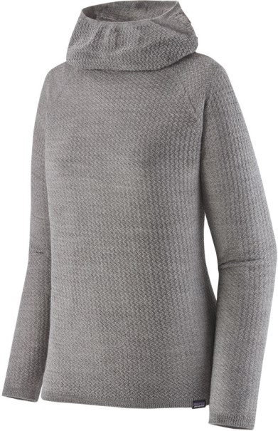 Grå Rei Co-op Patagonia Capilene Flygbas Hoodie Dam