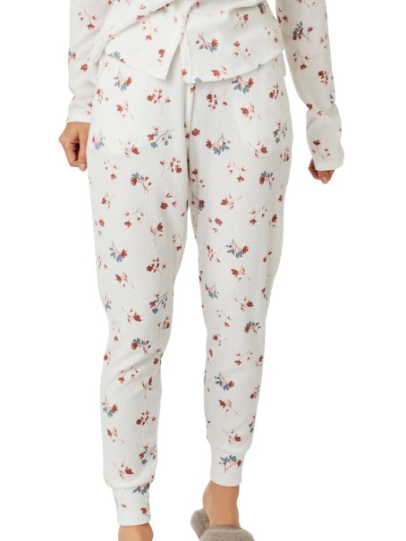 Carve Design Garner Joggingbyxor Kvinnor Rei Co-op Moln Smärgel Blommig