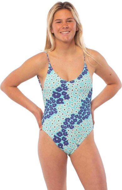Blå Rei Co-op Sisstrevolution Lanie Baddräkt I Ett Stycke Kvinnor