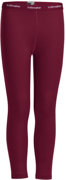 Icebreaker 260 Tech Termiskt Baslager Leggings Kid Cherry Rei Co-op
