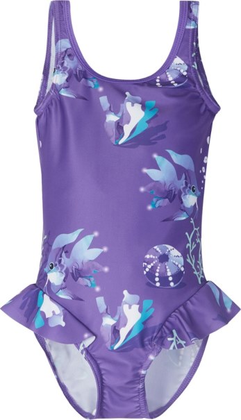 Reima Korfu Baddräkt I Ett Stycke Spädbarn/småbarn Vivid Violet Rei Co-op